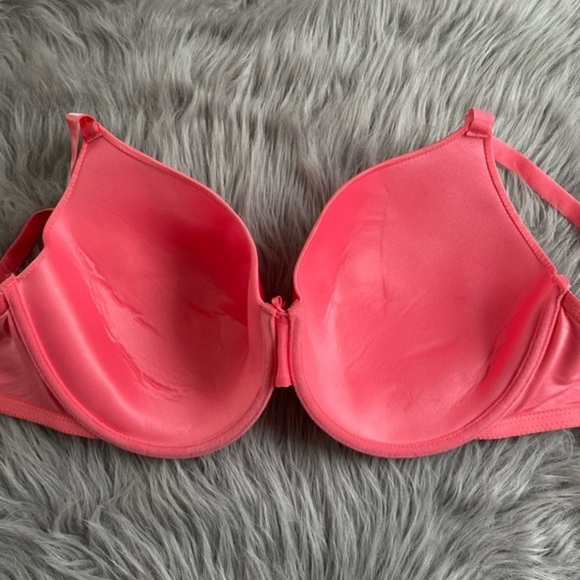 Secret Treasures Bra Womens Size 40DDD Pink T-Shirt Underwire Thin Padding - Picture 6 of 8